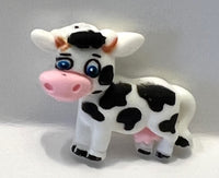 Cow Print Glitter Pens