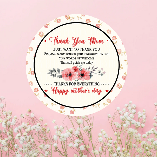 Thank You Mom  Wreath Sign